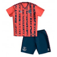 Camisa de time de futebol Everton Replicas 2º Equipamento Infantil 2023-24 Manga Curta (+ Calças curtas)